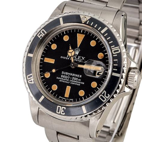 rolex 1975 men's watch|1975 Rolex submariner 1680.